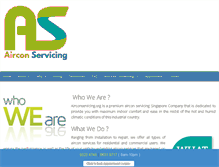 Tablet Screenshot of airconservicing.org